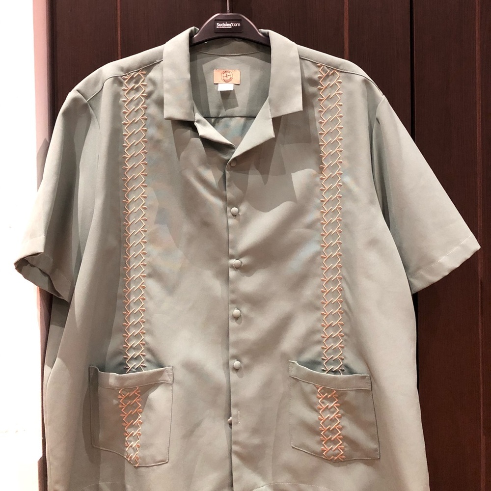 vintage button-up shirt